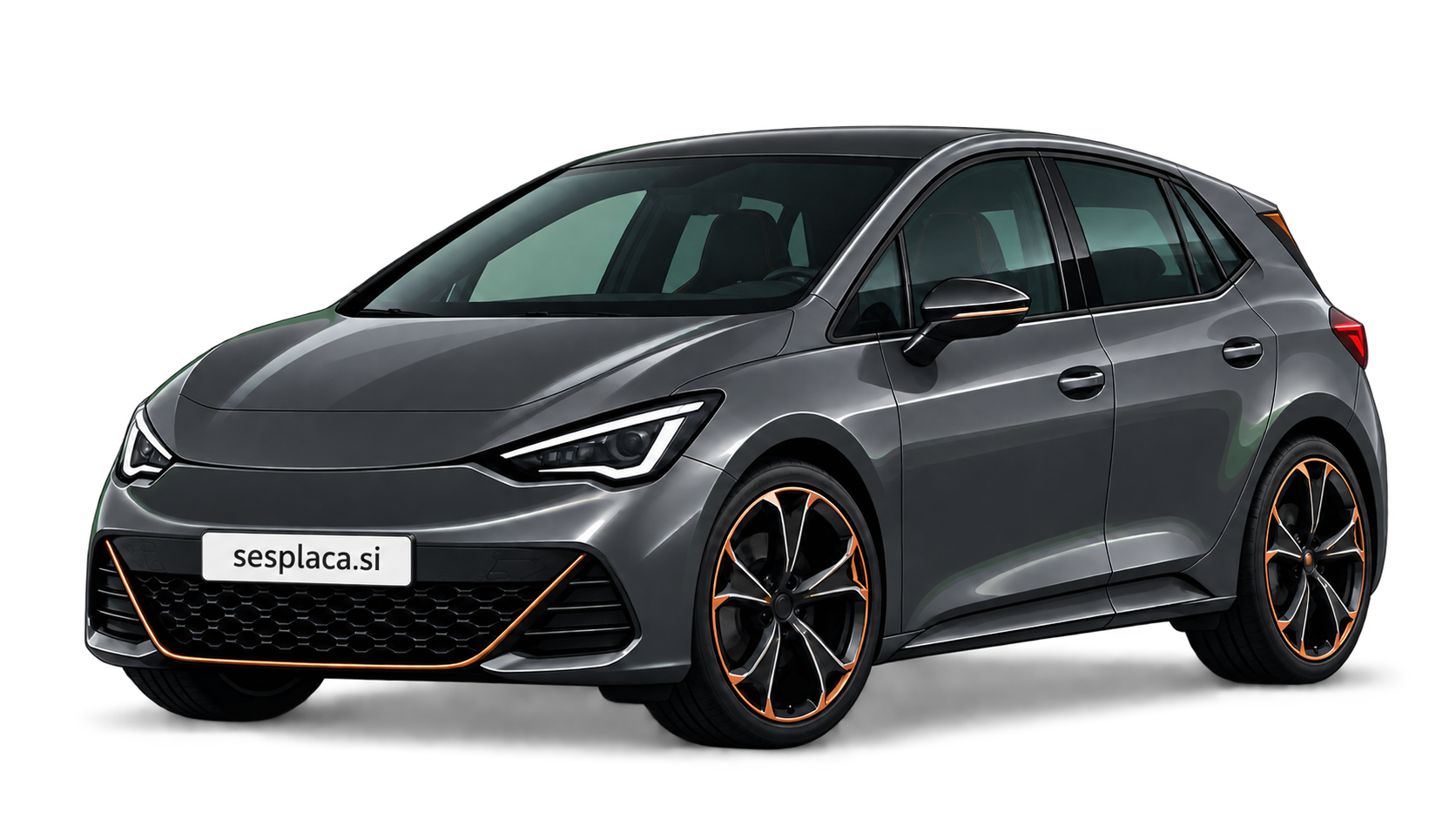 CUPRA Born – ilustracija električnega avtomobila