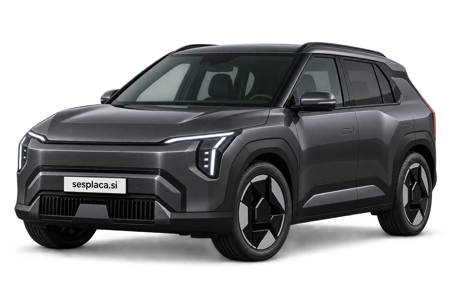 Kia EV3 – ilustracija električnega avtomobila