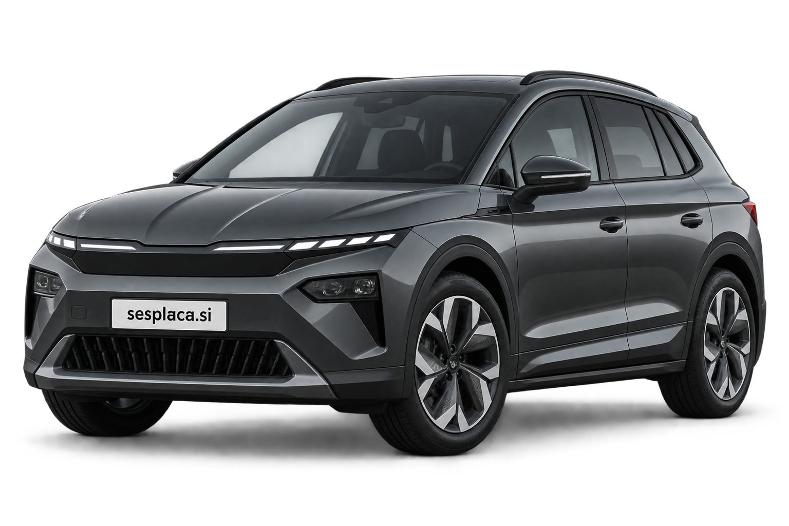 Škoda Elroq – ilustracija električnega avtomobila