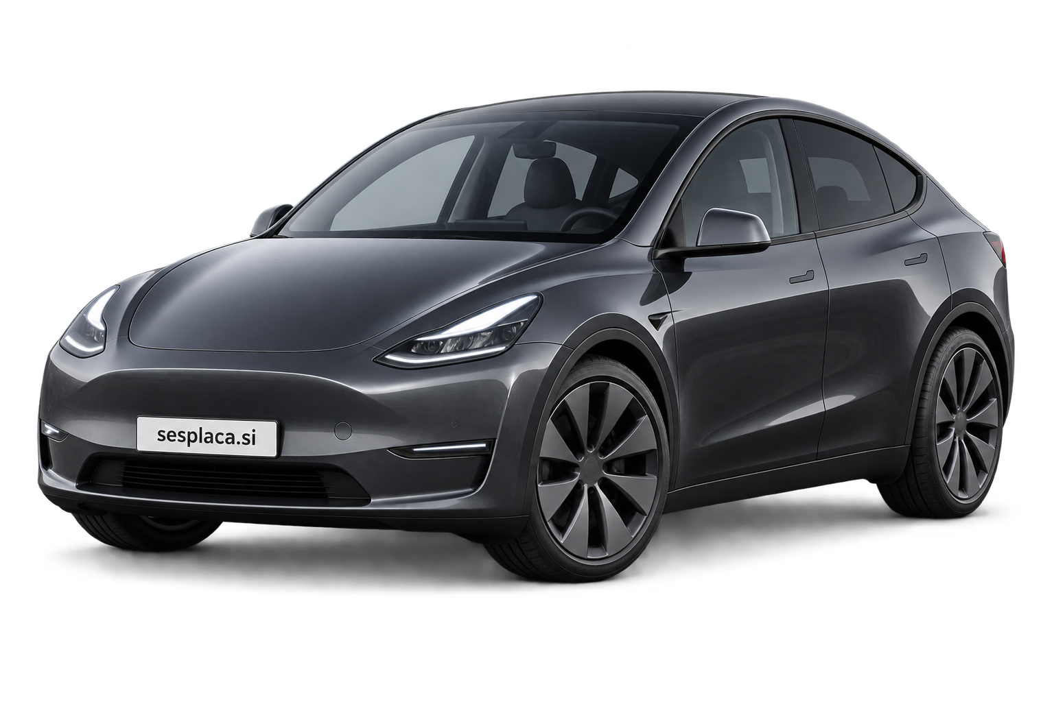Tesla Model Y – ilustracija električnega avtomobila