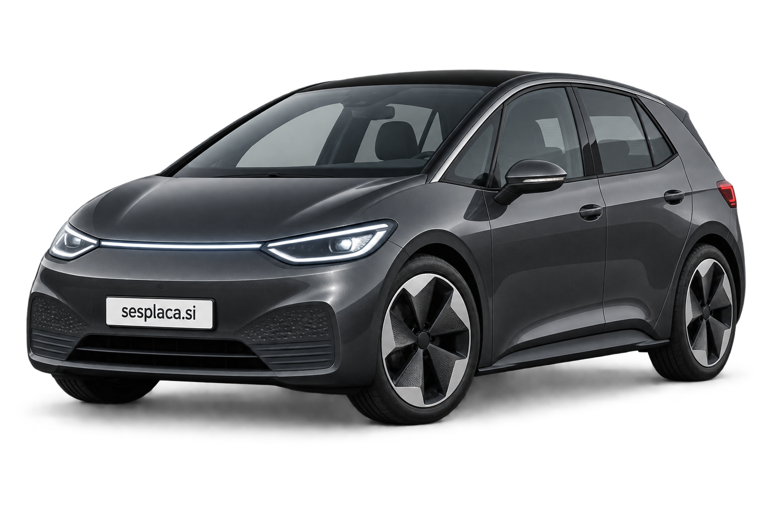 Volkswagen ID.3 – ilustracija električnega avtomobila